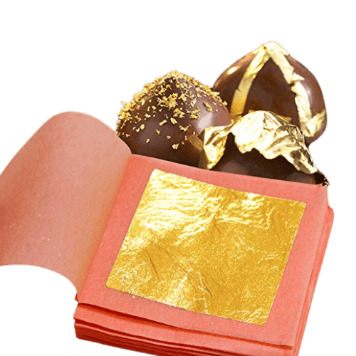 24K 食用金箔 - 24K Edible Gold Leaf - Daun Emas Boleh Dimakan 24K