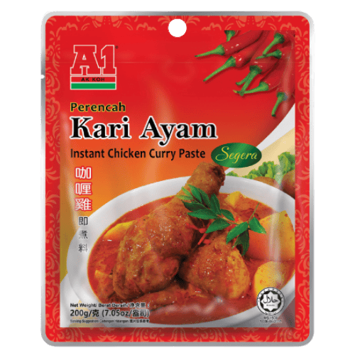 A1 即煮咖喱鸡酱 (A1 Instant Chicken Curry Sauce/Sos Kari Ayam Segera A1)