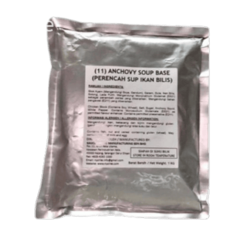 江鱼仔汤底 (Anchovy Soup Base / Perencah Sup Ikan Bilis)