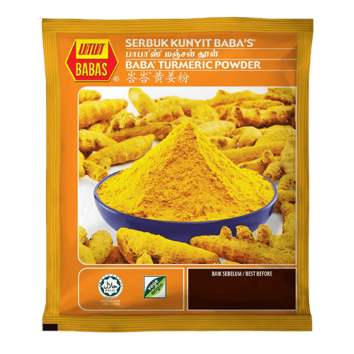 峇峇黄姜粉 (Baba's Turmeric Powder/Serbuk Kunyit Baba's)