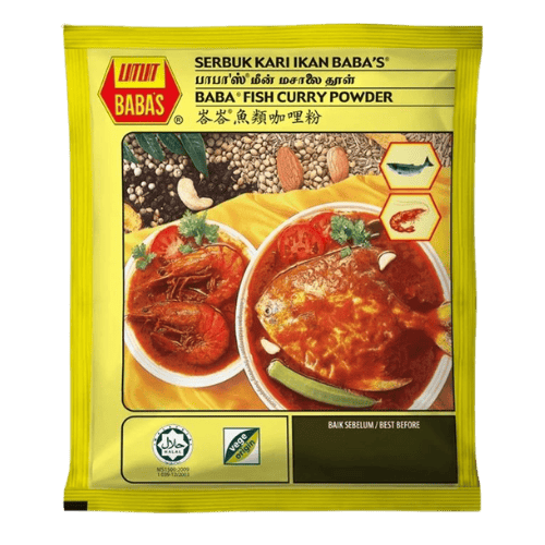 Baba's 鱼肉咖喱粉 (Baba's Fish Curry Powder / Serbuk Kari Ikan Baba's)