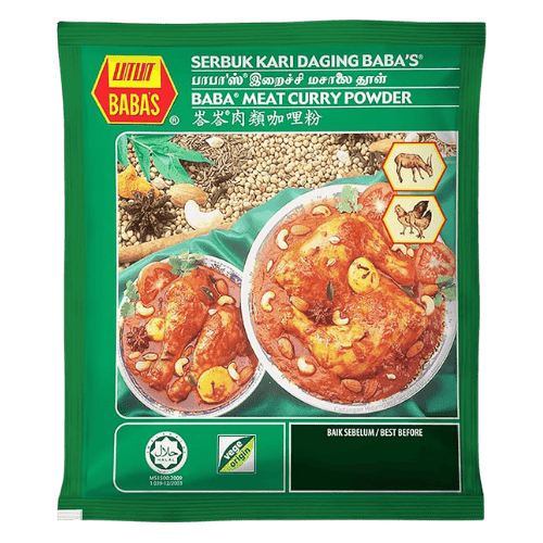 Baba's 肉类咖喱粉 (Baba's Meat Curry Powder / Serbuk Kari Daging Baba's)
