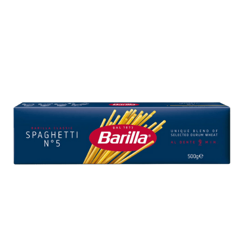 Barilla 经典意大利面条 No. 5 (Barilla Classic Spaghetti No. 5 / Spageti Klasik Barilla No. 5)