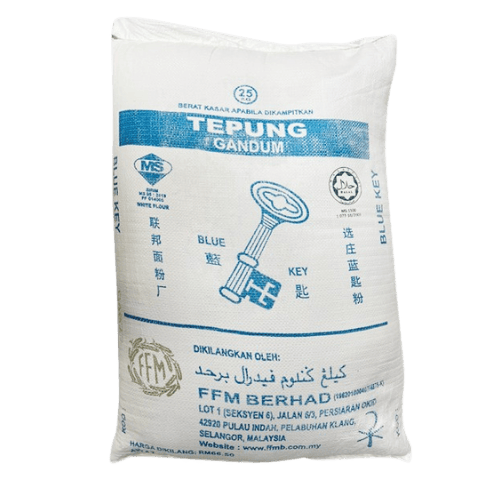 蓝钥匙面粉 (Blue Key Wheat Flour / Tepung Gandum Blue Key)