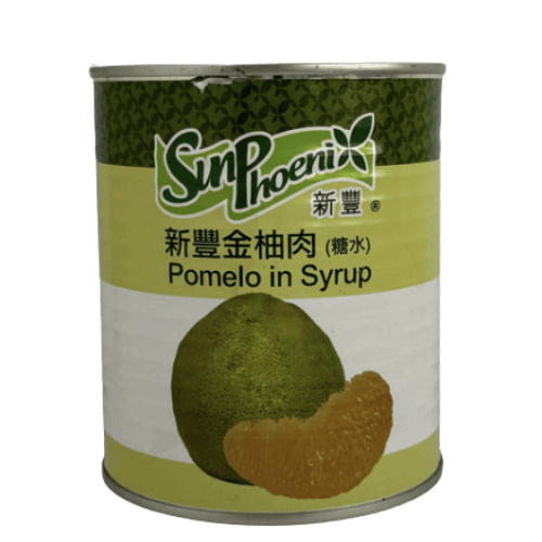 糖水金柚肉罐头 (Canned Golden Pomelo Pulp in Syrup/Isi Buah Limau Bali Madu dalam Tin)