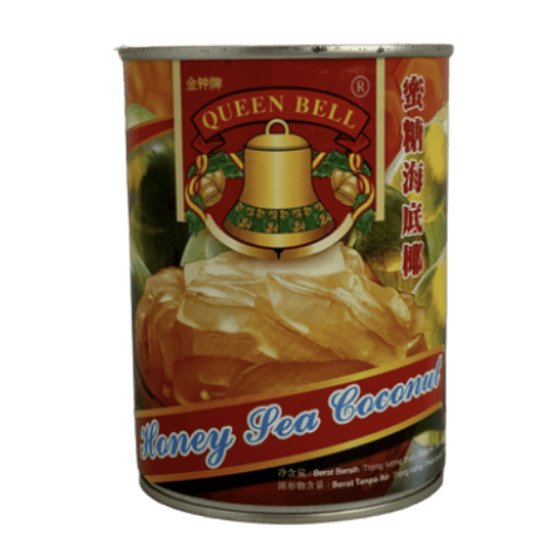 蜜糖海底椰罐头 (Canned Sugar Palm Fruit in Honey Syrup/Buah Kabung Madu dalam Tin)