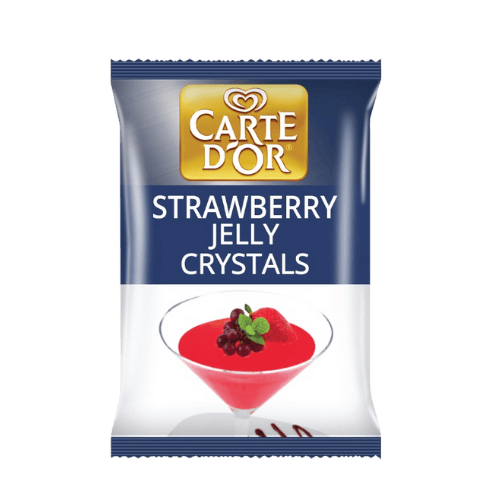 Carte D'or 草莓味果冻粉 (Carte D'or Strawberry Jelly Crystals / Kristal Jeli Strawberi Carte D'or)