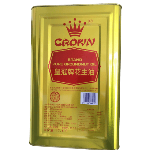 皇冠牌纯正花生油 (Crown Brand Pure Groundnut Oil / Minyak Kacang Tanah Tulen Jenama Crown)