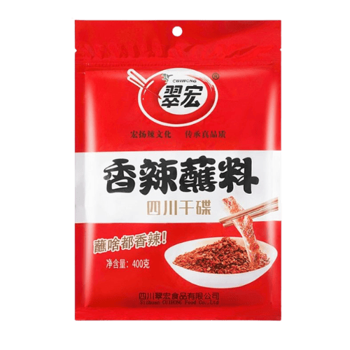 翠宏香辣蘸料 (四川干碟) - Cuihong Spicy Dipping Powder (Sichuan Dry Dip) - Serbuk Pencicah Pedas Cuihong (Celupan Kering Sichuan)