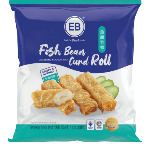 鱼腐竹卷 (EB Fish Bean Curd Roll/Gegelung Fuchuk Ikan EB)
