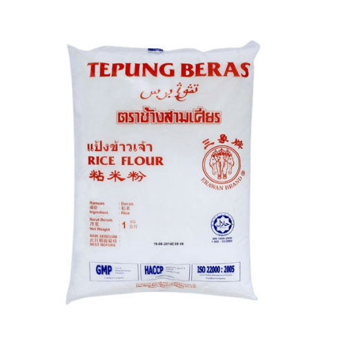 三象牌粘米粉 (Erawan Brand Rice Flour / Tepung Beras Jenama Erawan)