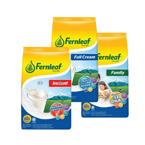 Fernleaf 家庭即溶奶粉 - Fernleaf Family Instant Milk Powder - Susu Tepung Segera Keluarga Fernleaf