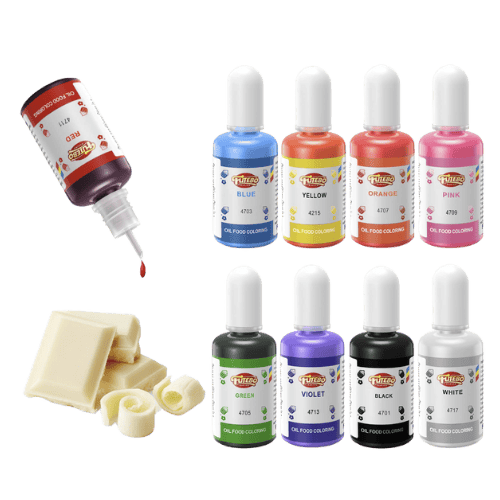食用色素 (巧克力、蛋糕装饰、烘焙、糖果融化) - Food Coloring (for Chocolate, Cake Decorating, Baking & Candy Melts)