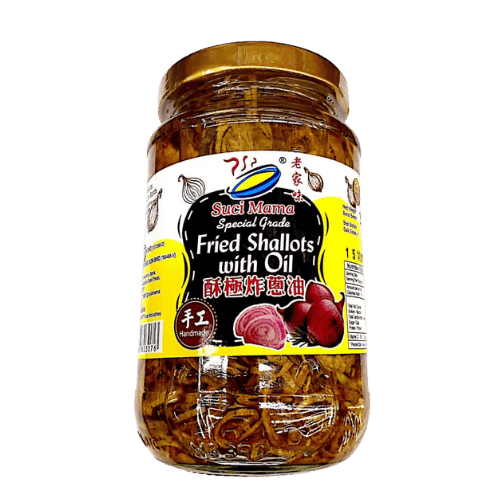 炸葱酥 (Fried Shallots with Oil / Bawang Goreng dengan Minyak)