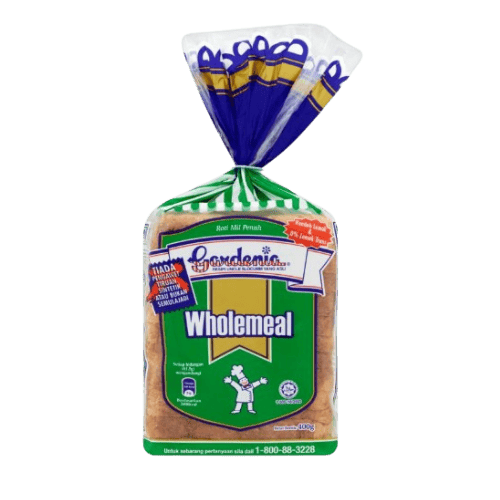 Gardenia Wholemeal Bread (Gardenia 全麦面包 / Roti Mil Penuh Gardenia)