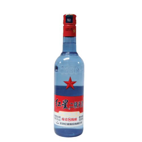 红星二锅头 - (Red Star Er Guo Tou) - Arak Er Guo Tou Bintang Merah