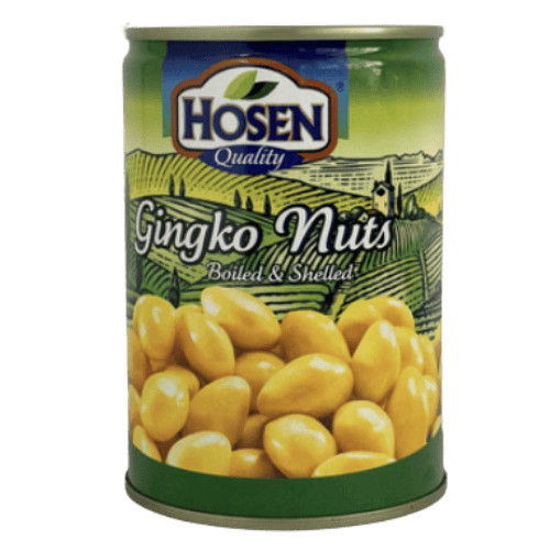 Hosen 白果 (Hosen Brand Boiled &amp; Shelled Gingko Nuts/Kacang Ginkgo Rebus &amp; Dikupas Jenama Hosen)