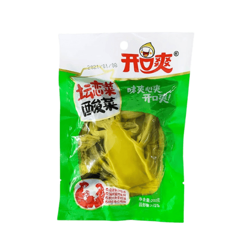 开口爽坛坛酸菜  (Kai Kou Shuang Jarred Pickled Vegetables) - Sayur Acar Balang Kai Kou Shuang