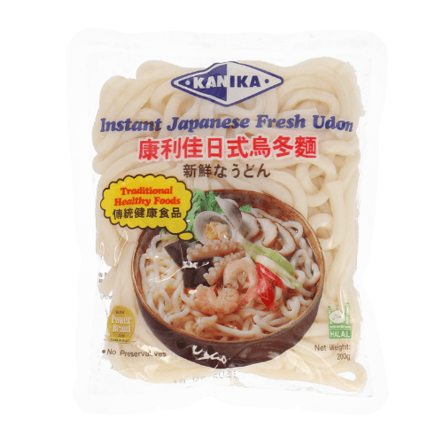 Kanika Instant Japanese Fresh Udon (Kanika 即食日式新鲜乌冬面 / Udon Segera Segar Jepun Kanika)