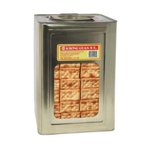Khong Guan 特级奶油饼干 (3.5公斤装) - Khong Guan Cream Crackers (3.5kg Tin) - Biskut Krim Khong Guan (Tin 3.5kg)