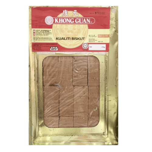 Khong Guan 巧克力味威化饼干 (4公斤装) - Khong Guan Chocolate Wafer Biscuits (4kg Tin) - Biskut Wafer Coklat Khong Guan (Tin 4kg)