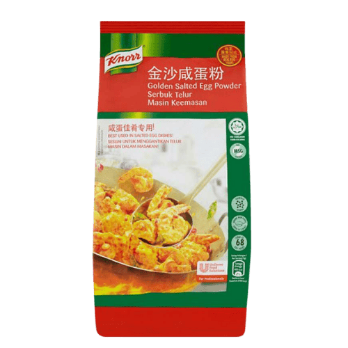 金沙咸蛋粉 (Knorr Golden Salted Egg Powder / Serbuk Telur Masin Keemasan Knorr)