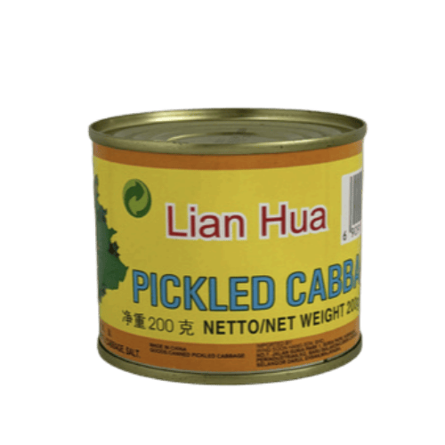 联华牌罐头雪菜 (Lian Hua Brand Canned Pickled Cabbage/Kubis Jeruk dalam Tin Jenama Lian Hua)