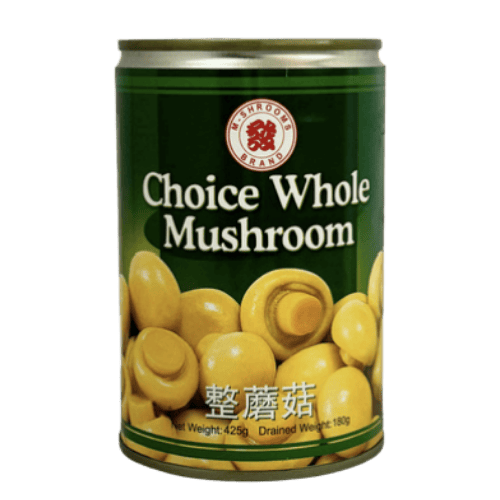 珍菇王精选整蘑菇 (M-Shrooms Brand Choice Whole Mushrooms/Cendawan Butang Utuh Pilihan Jenama M-Shrooms)