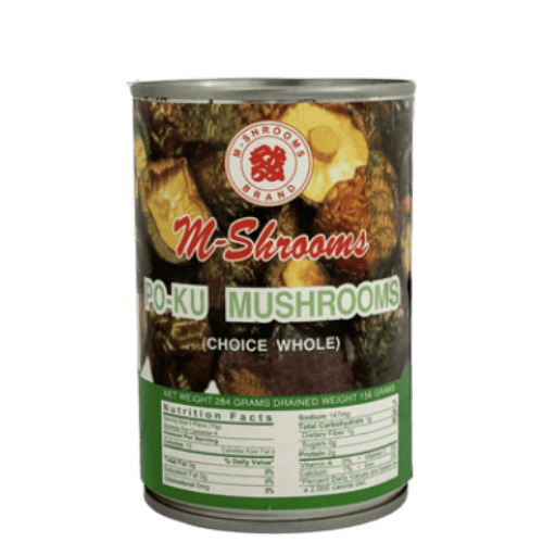 珍菇王特选整香菇 (M-Shrooms Brand Choice Whole Po-Ku Mushrooms/Cendawan Po-Ku Utuh Pilihan Jenama M-Shrooms)