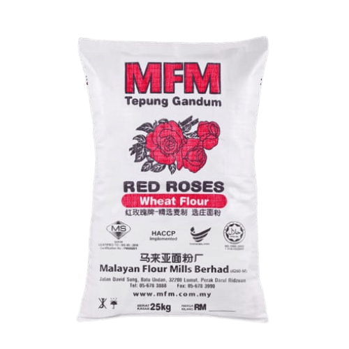 MFM 红玫瑰面粉 (MFM Red Roses Wheat Flour / Tepung Gandum MFM Red Roses)