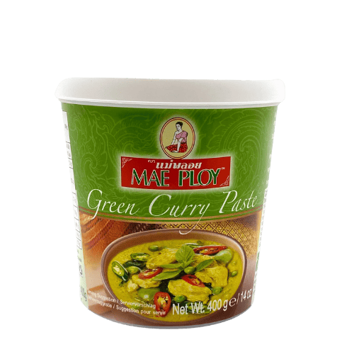Mae Ploy 青咖喱酱 (Mae Ploy Green Curry Paste / Pes Kari Hijau Mae Ploy)