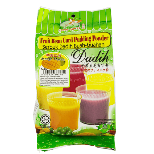 芒果口味水果豆花布丁粉 (Mango Flavour Fruit Bean Curd Pudding Powder / Serbuk Puding Dadih Buah-buahan Perisa Mangga)