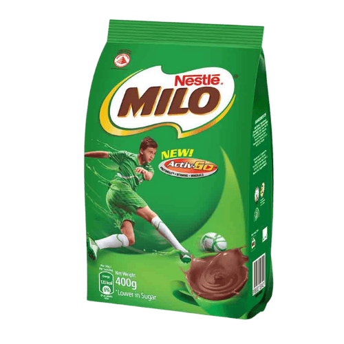 美禄活力麦芽巧克力粉 - Milo Activ-Go Chocolate Malt Powder - Serbuk Malt Coklat Milo Activ-Go