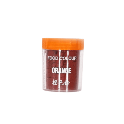 橙色食用色素粉 (Orange Food Colour Powder / Serbuk Pewarna Makanan Oren)