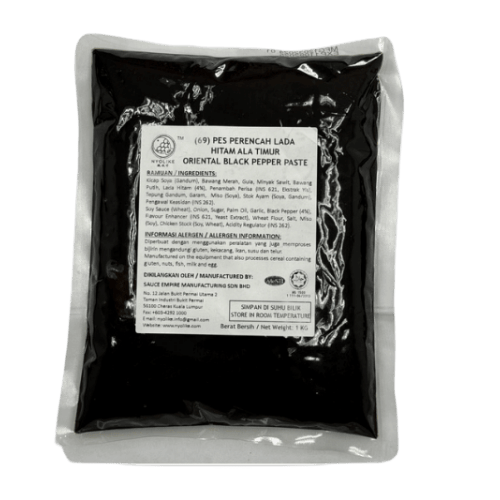 Oriental Black Pepper Paste (黑胡椒酱/Pes Lada Hitam Ala Timur)