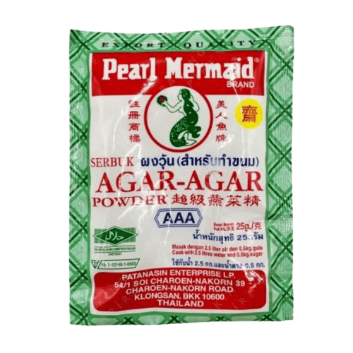 珍珠美人鱼牌特级燕菜粉 (Pearl Mermaid Brand AAA Agar-Agar Powder / Serbuk Agar-Agar Gred AAA Jenama Pearl Mermaid)