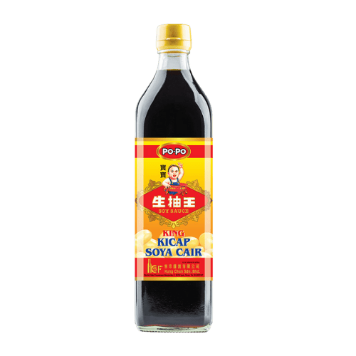 宝宝生抽王 (Po-Po King Light Soy Sauce/Kicap Soya Cair Po-Po King)