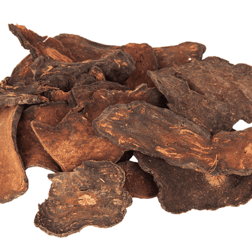 大首乌片 (Polygonum Multiflorum Root, Prepared/Ubi Shou Wu Besar, Diproses)