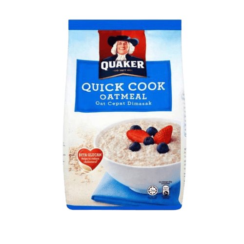 Quaker 快熟燕麦片 - Quaker Quick Cook Oatmeal - Oatmeal Masak Cepat Quaker