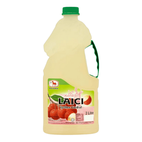 红马牌荔枝味糖浆 - Red Horse Lychee Flavoured Syrup - Sirap Berperisa Laici Red Horse