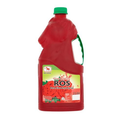 红马牌玫瑰味糖浆 - Red Horse Rose Flavoured Syrup - Sirap Berperisa Ros Red Horse