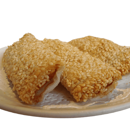 Sesame Prawn Wrapped Rolls (芝麻虾卷/Popia Udang Bersalut Bijan)