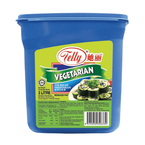 Telly 素食沙拉酱 (Telly Vegetarian Salad Sauce/Sos Salad Vegetarian Telly)