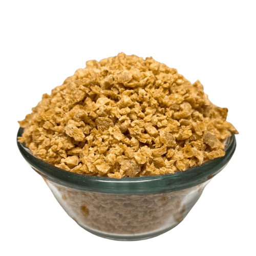 大豆组织蛋白 (Textured Vegetable Protein/Protein Sayuran Bertekstur) 斋油渣 Vegetarian you zha