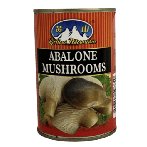 黄山牌罐头鲍鱼菇 (Yellow Mountain Brand Canned Abalone Mushrooms/Cendawan Abalon dalam Tin Jenama Yellow Mountain)