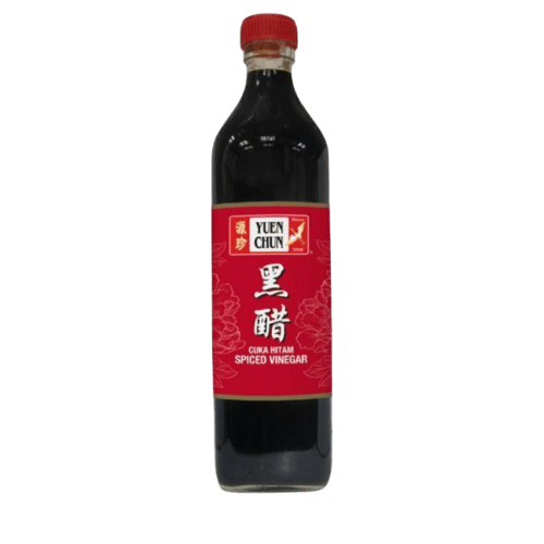 源珍黑醋 (Yuen Chun Black Vinegar/Cuka Hitam Yuen Chun)